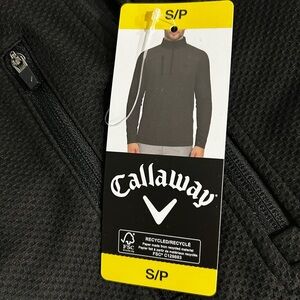 Callaway Black Zip-Up Jacket